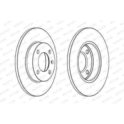 Гальмівний диск FERODO DDF042 Вінниця