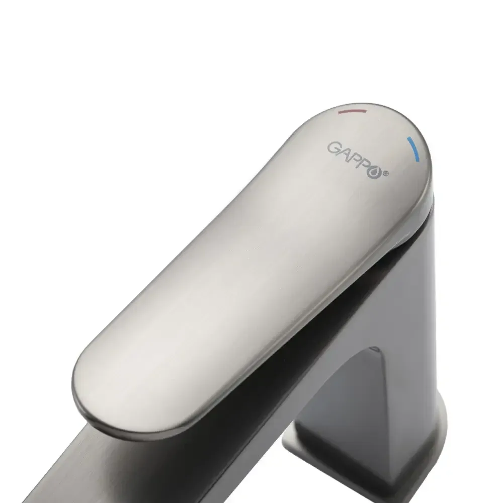 Змішувач для умивальника GAPPO G1010-9, графіт Київ - фото 5