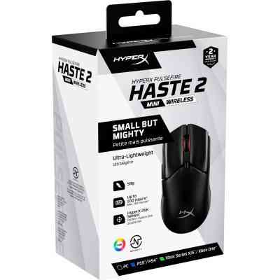 Мышка HyperX Pulsefire Haste 2 Mini Wireless Black (7D388AA) Винница