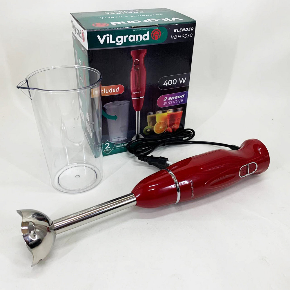 Блендер для овочів ViLgrand VBH4330 400 Вт, Блендер для дитячого пюре подрібнювач SN-56 Київ - фото 4