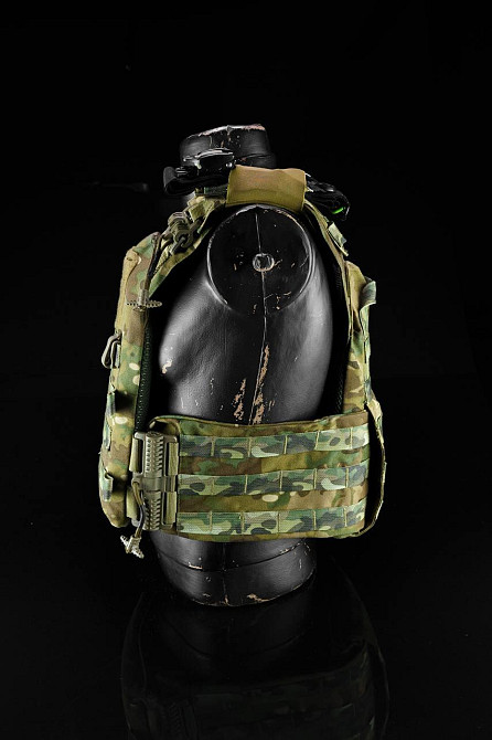 Тактична плитоноска жилет із швидким скиданням Cordura 1000D з IRR обробкою (без плит) Мультикам Вінниця - фото 10