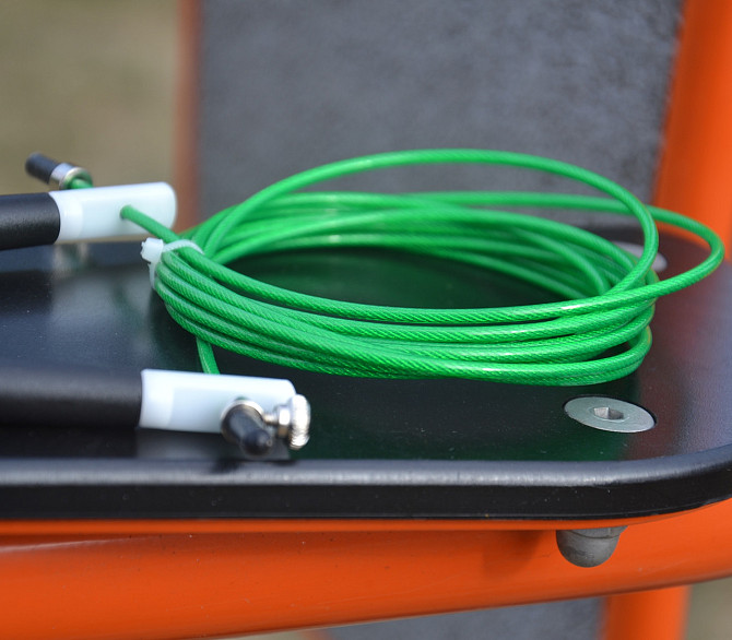 Скакалка швидкісна PowerPlay 4202 Ultra Speed Rope Зелена (2,9m.) Каменское - изображение 8