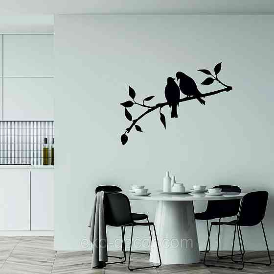 Декоративное настенное Панно «Две птички», Декор на стену Киев