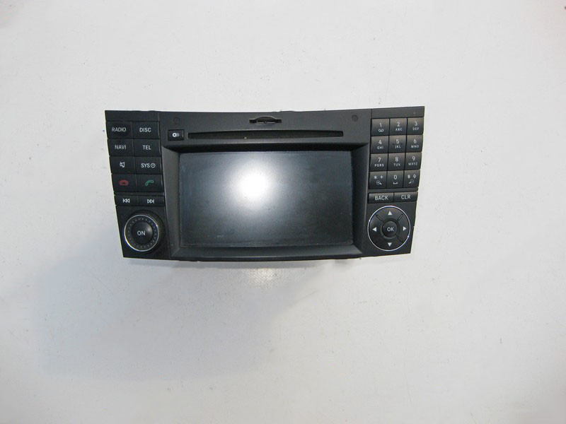 Mercedes-Benz  A2118705394 Блок керування аудіосистемою Comand USA DVD-чейнджер APS з навігацією CLS C219 E-Class W211 Одесса - изображение 1
