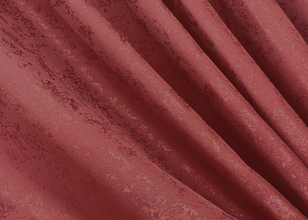 Комплект готовых штор VR-Textil Жаккард Мрамор Al1 № 1303ш Красный 150х270 см 2 шт (33-0151) Киев - изображение 14