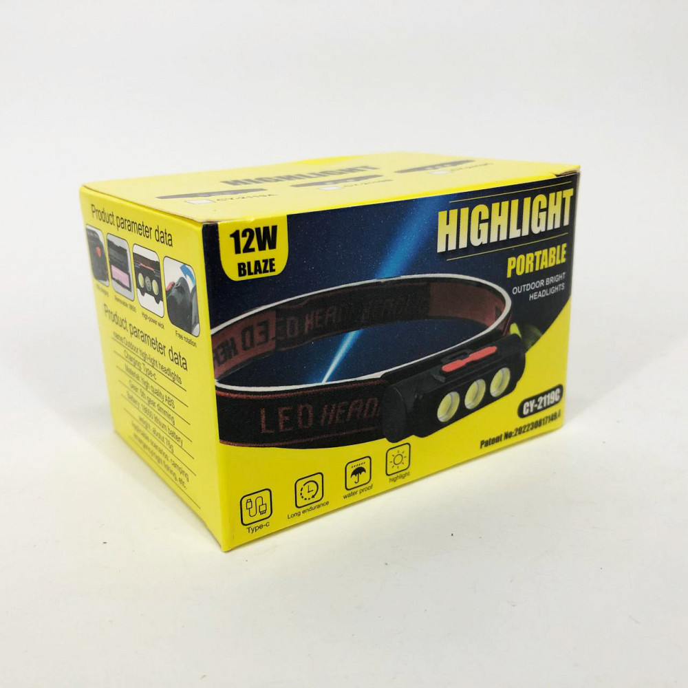 Налобный фонарь с линзой PLD-2119C, Led headlamp налобный фонарь фонарик bailong ZU-62 Львов - изображение 16