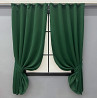 Комплект штор коротких VR-Textil Bagema Rvs № 1475ш 130х170 см 2 шт Зелений (35-0352)