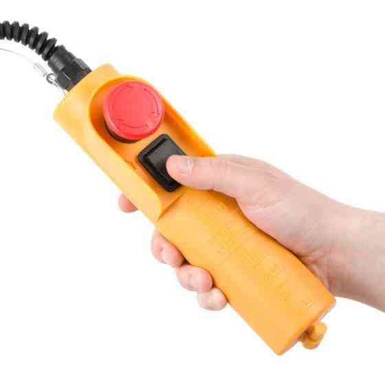 Лебідка електрична, 230 В, 0,5 кВт, 125/250 кг, трос: 3,0 мм × 12 м INTERTOOL GT1481 Київ