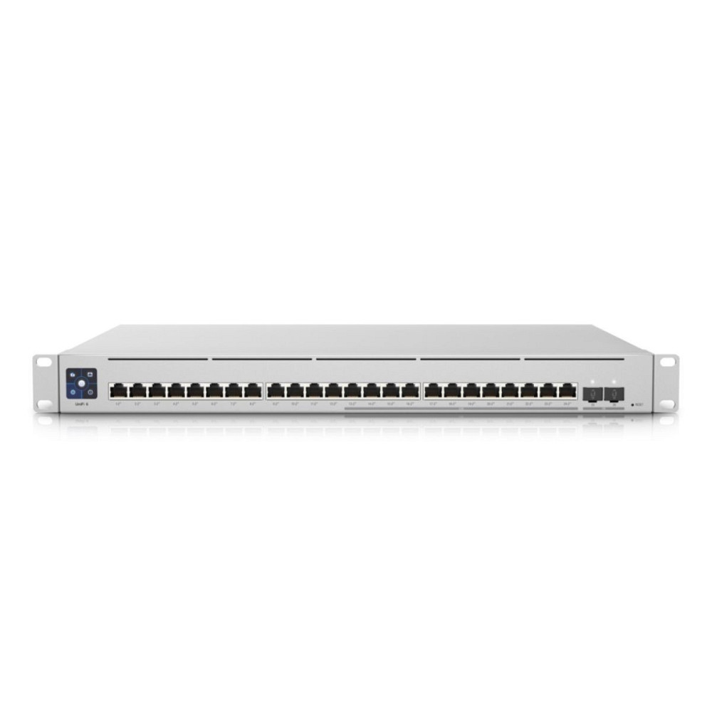 Коммутатор Ubiquiti UniFi USW-Enterprise-24-PoE (12x2.5GE PoE+,12xGE PoE+, 2xSFP+, max PoE 400W, L3) ( 5110 г Харків - фото 1