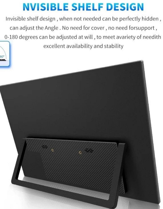 Новий! Портативний сенсорний монітор 16". Київ - фото 7