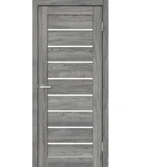 Межкомнатные двери Омис Doors Смарт С018 G Дуб Темный браш 900х2000 мм Киев - изображение 1