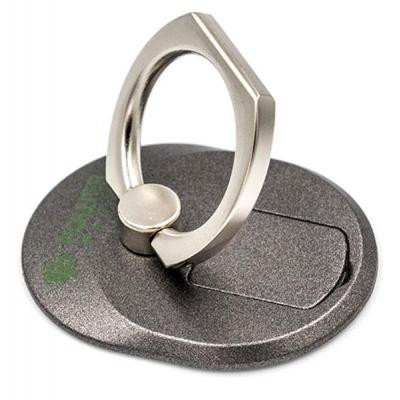 Держатель для смартфонов PowerPlant с кольцом, черный (CA910311) Винница - изображение 2