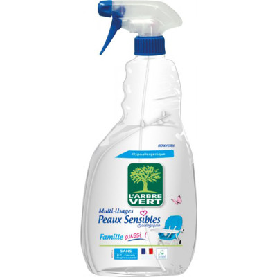 Спрей для чистки ванн L&apos;Arbre Vert Sensitive мультиочиститель 740 мл (3450601032035) Вінниця - фото 1