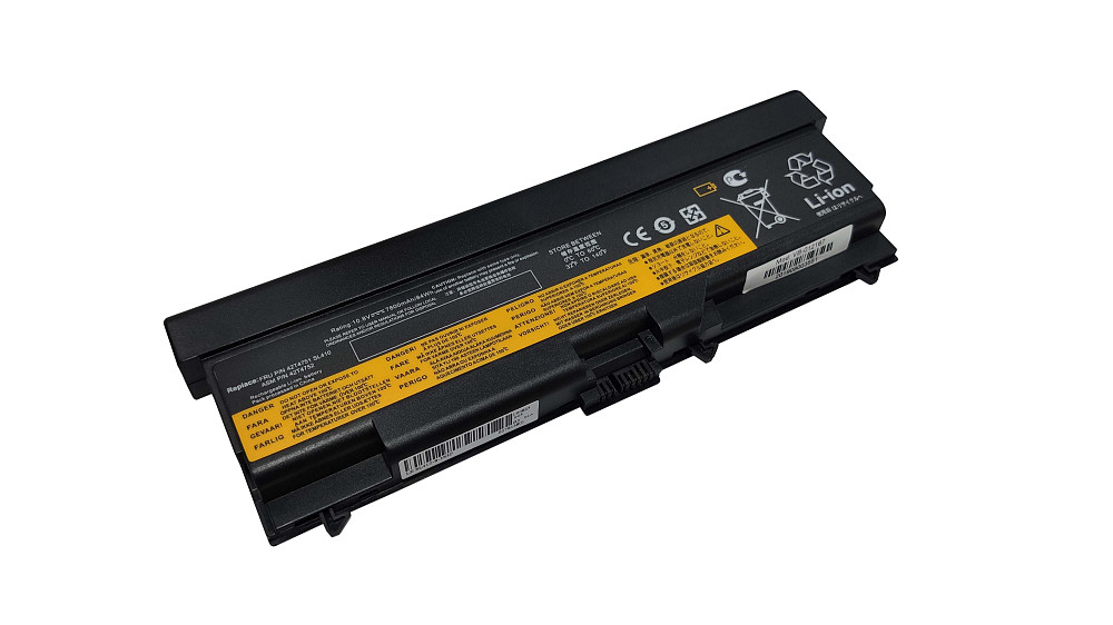 Аккумулятор для ноутбука Усил. Lenovo-IBM 42T4708 ThinkPad T410 10.8V Black 7800mAh OEM Винница - изображение 1