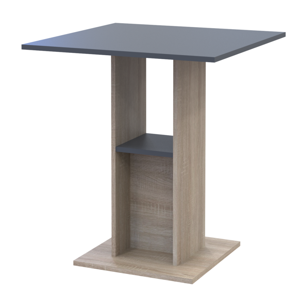 Стіл на кухню Doros Коуд 70х70х74 см Дуб сонома/Графіт (DRS-011440) Львів - фото 5