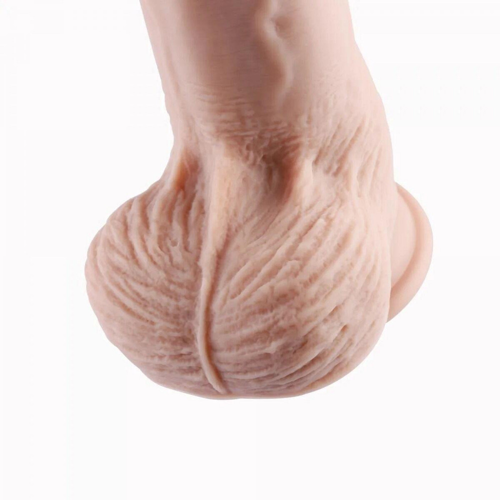 Фалоімітатор 11.8″ з вібрацією для секс-машин Hismith Silicone Dildo with Vibe, KlicLok, пульт ДК Sex Aura Київ - фото 10