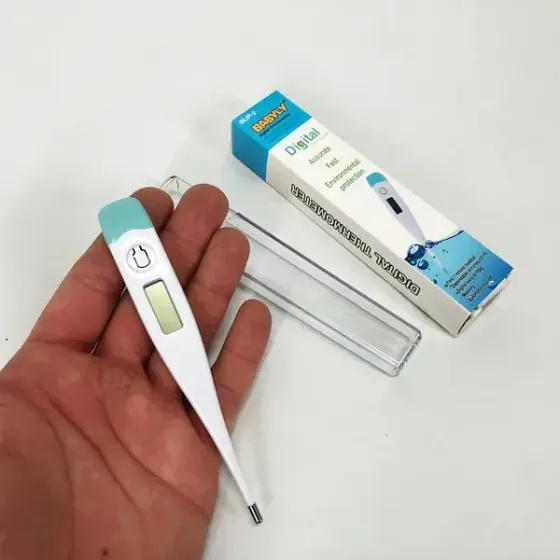 Термометр Babyly Digital Body Thermometer BLIP-2 BL 1020, точное измерение температуры, компактные р Киев