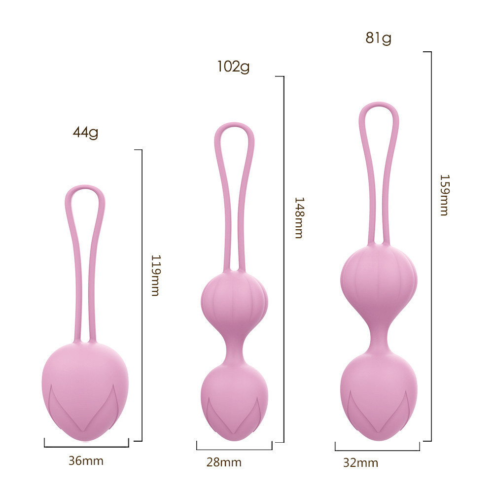 Набор вагинальных шариков Every Night Toys Wendy, 3 шт, сиреневый Sex Aura Киев - изображение 7