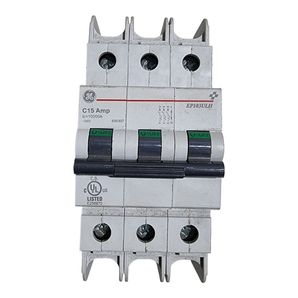 Автоматичний вимикач EP103ULH C15 3P Луцьк - фото 1