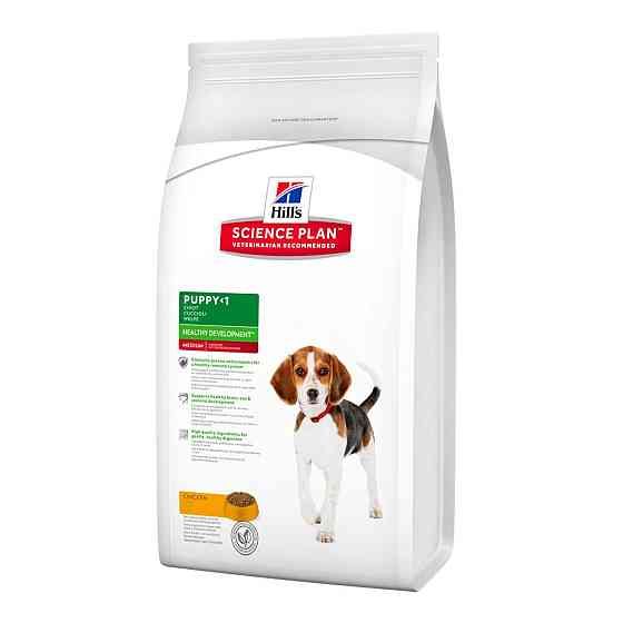 Сухий корм для цуценят Хіллс Hills SP Puppy Medium середніх порід з куркою 14 кг для підтримки імунітету Вінниця