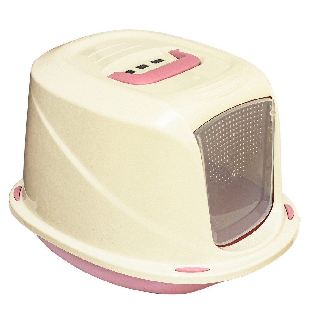 Закрытый туалет Galaxy Deluxe с ручкой и фильтром для собак и котов, размер 45 x 36 x 31.5 см Киев - изображение 1