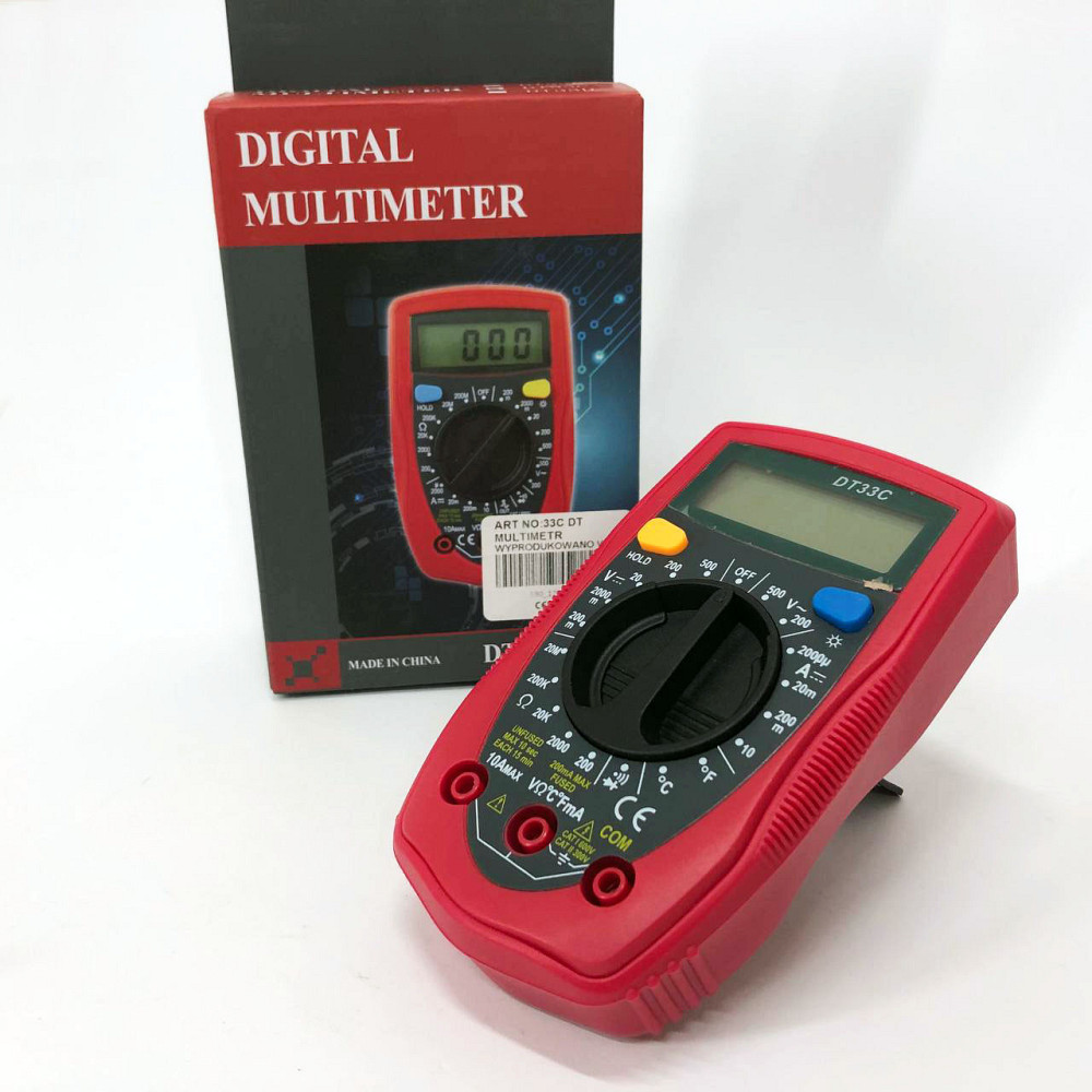 Мультиметр для автомобиля 33 C DT DIGITAL, Современные цифровые мультиметры, XA-771 Тестер профессиональный Киев - изображение 5