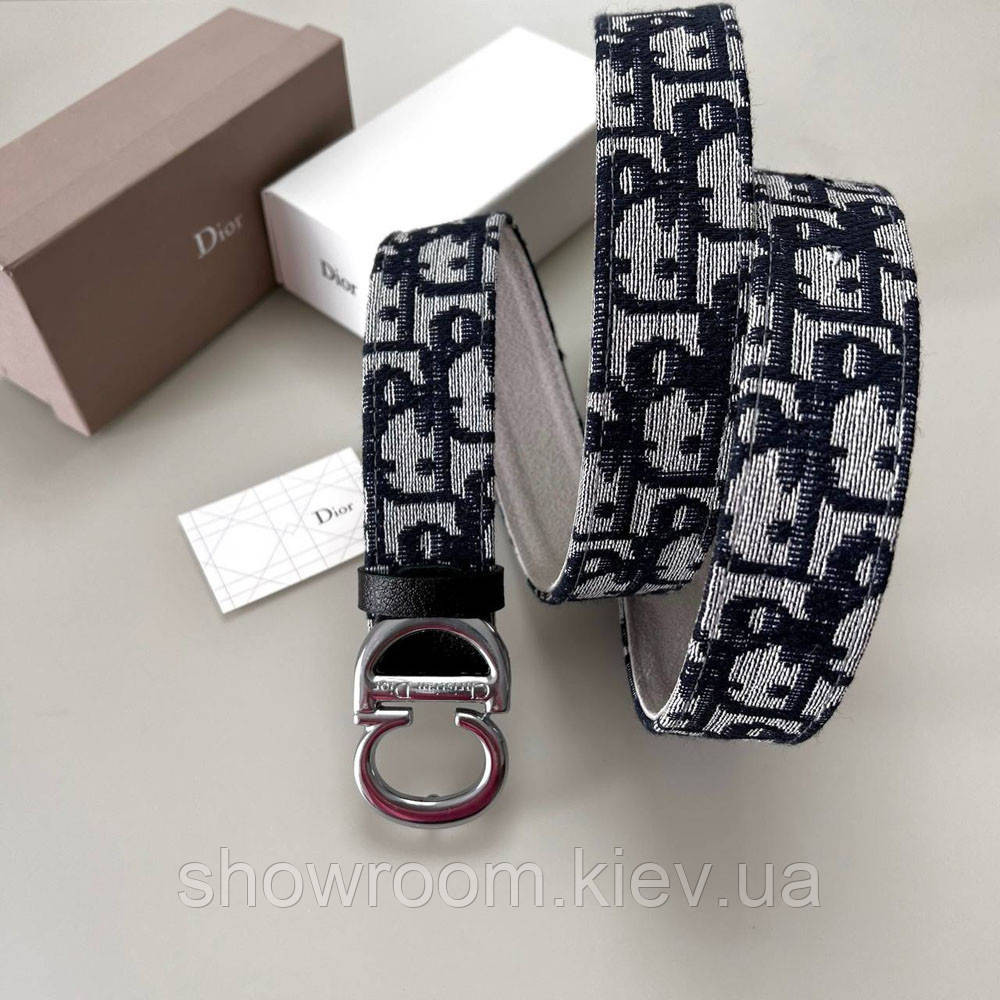 Женский кожаный бредовый ремень (0115) silver Киев - изображение 1