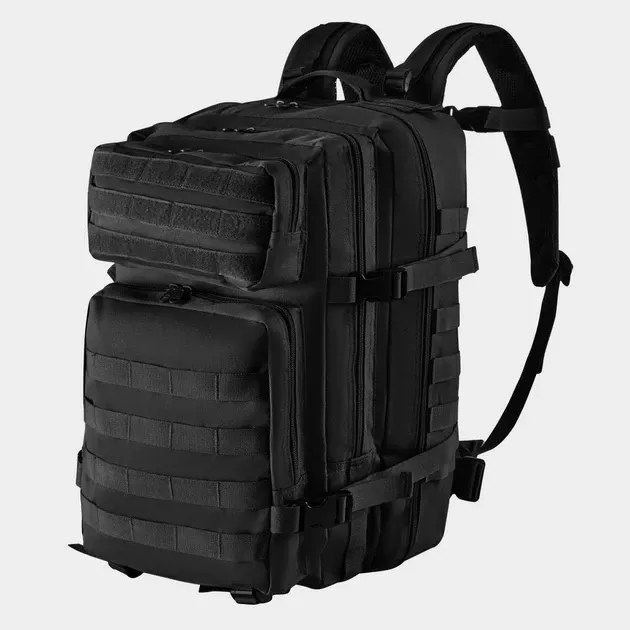 Рюкзак 48л тактический водонепроницаемый с молли Чорний Одесса - изображение 7