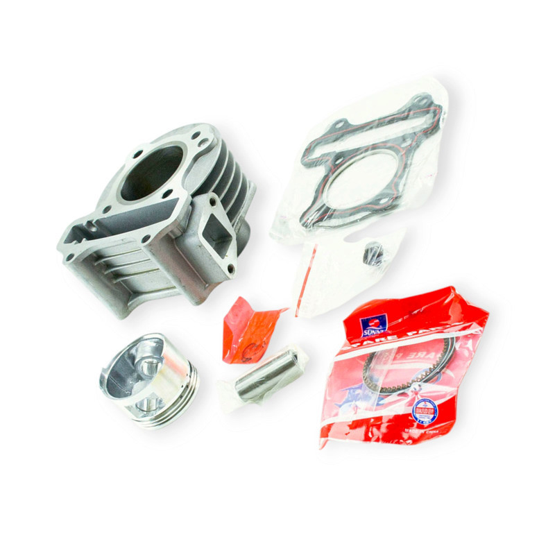 Цилиндр сборе скутер китай 4 т-80 (d-47,00) +сальники клапанов в Мукачево - изображение 1