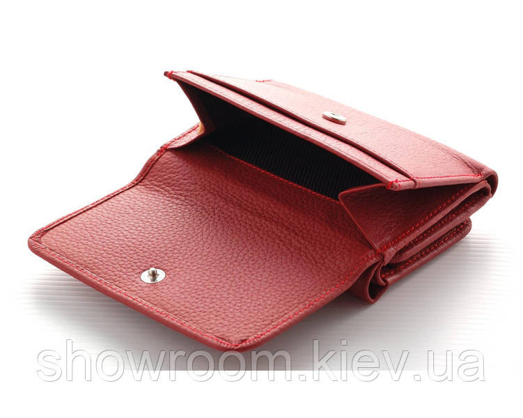 Жіночий шкіряний гаманець (4031) червоний Київ - фото 2