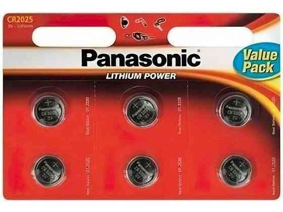 Батарейка CR-2025 Lithium, 3V, 1х6 шт ТМ Panasonic Київ