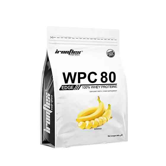 Протеїн IronFlex WPC80 EDGE 909 g (Banana) Луцьк