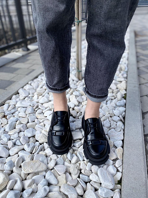 M.KRAFT Туфлі жіночі M.KRAFT T-74 чорні (весна-осінь, шкіра натуральна) (4381) 36р.39р.40р. Коломыя - изображение 8