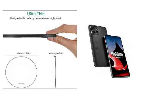 Бездротовий зарядний пристрій Copper до 30W для Meizu 20 Pro, 20 Infinity, USB-C, LED Київ