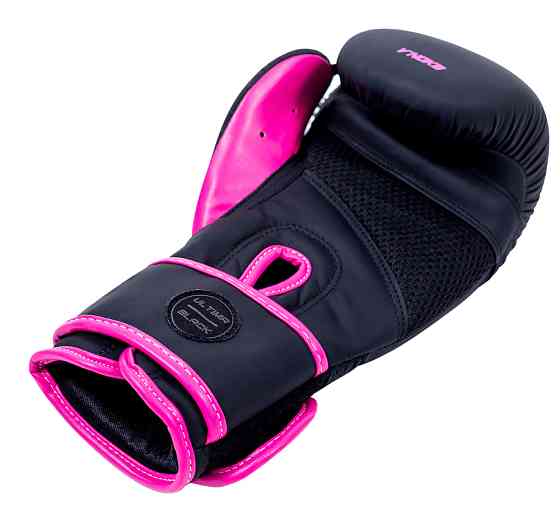 Боксерські рукавиці V`Noks Ultima Black Fuxia 12 ун. Каменское