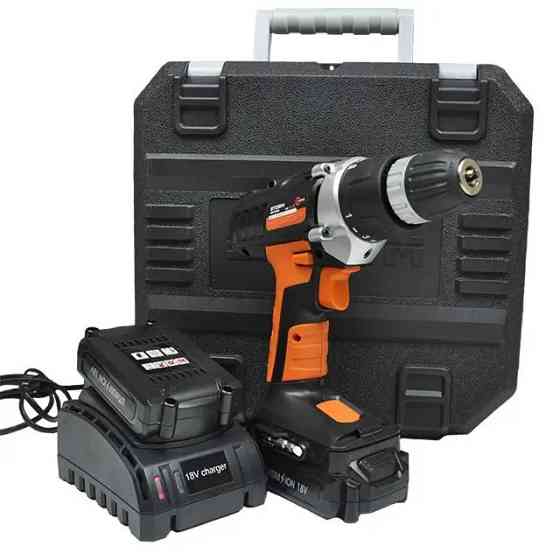 Шуруповерт акумуляторний INTERTOOL WT-0318 18B Li-Ion 1,3Ar з АКБ і ЗП в компл Коломия