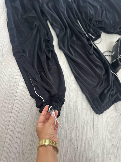 Женский стильный комфортный костюм двойка велюр спорт Premium Одесса - изображение 5