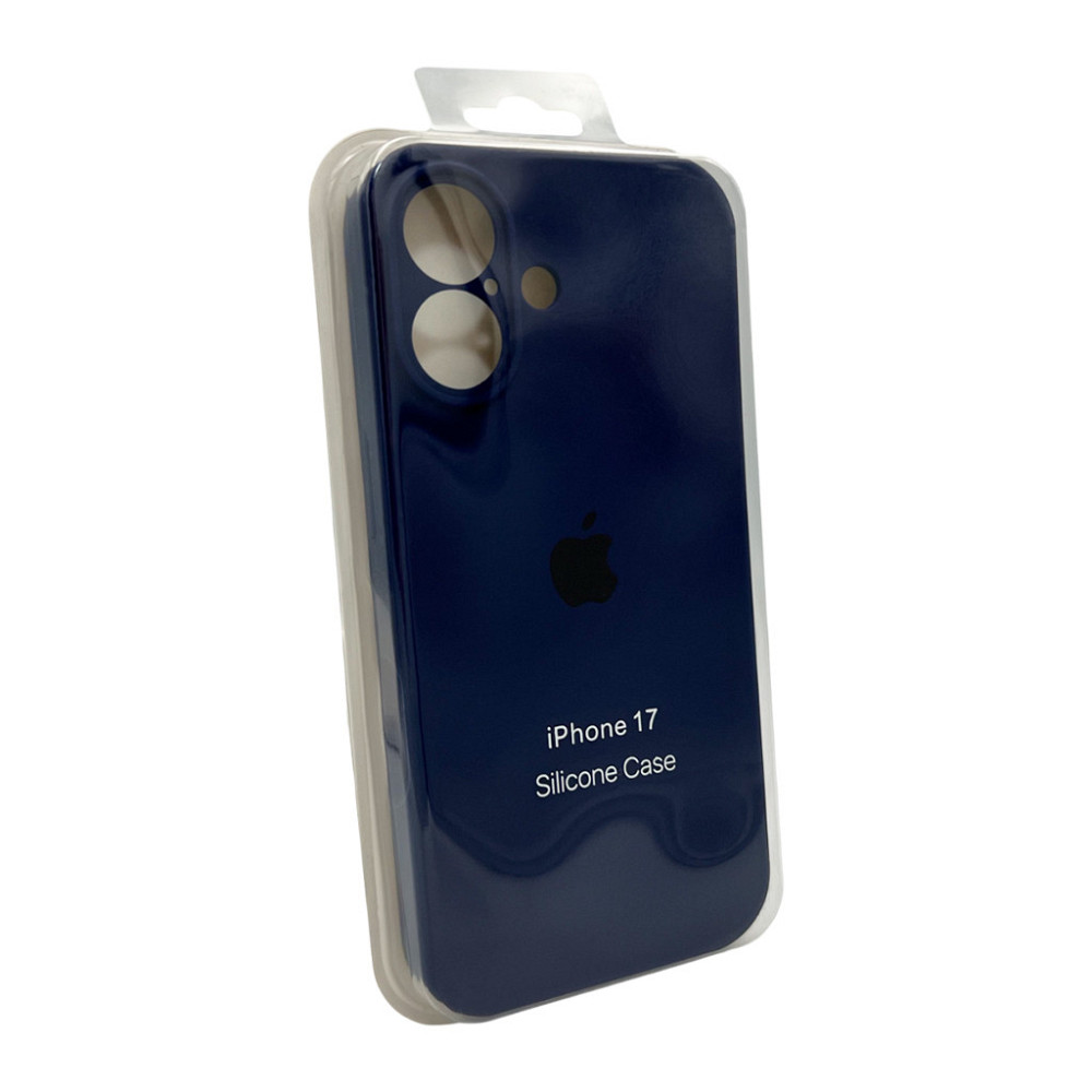 Чохол для смартфона Silicone Full Case AA Camera Protect for Apple iPhone 17 39,Navy Blue Київ - фото 2
