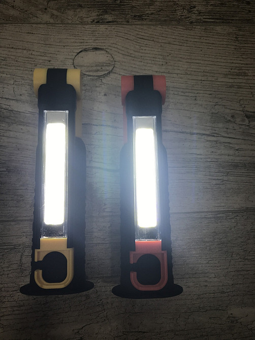 Фонарик кемпинговый на магните Tiross TS-1846 светодиодный мощный питание: 3хААА (3 батарейки) Каменское - изображение 6