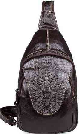 Сумка мужская из натуральной кожи Коричневая (Vintage) Киев