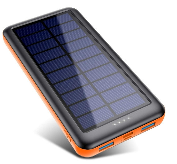 Портативная батарея Solar Power Bank 26800mAh HX160S4 Солнечное зарядное устройство Винница - изображение 1