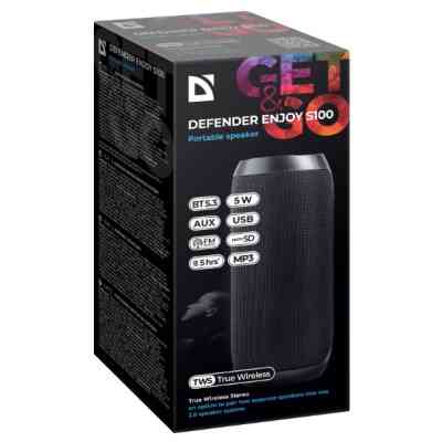 Акустична система Defender Enjoy S100 Bluetooth Black (65101) Вінниця