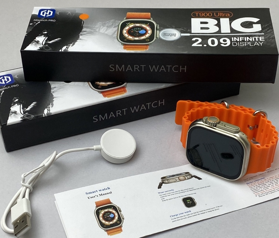 Розумний годинник Smart Watch T900 Ultra ОПТ/ДРОП Київ - фото 1