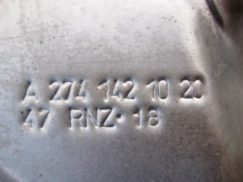 Mercedes-Benz  A2741421020 Захисний екран турбонагнітачів - турбіни двигуна M264 R4 1.5 2.0л M274 1.6 E-Class W212 W213 C238 CLS C257 GLC X253 Одесса - изображение 3