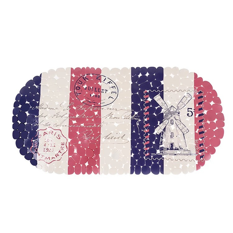 Коврик для ванны и душа на присосках Bathlux резиновый, противоскользящий,цветной с рисунком силиконовый Каменец-Подольский - изображение 2