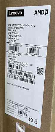 Ноутбук: Lenovo LOQ 15APH8 ( 82XT003JPB) R5 7640HS 16Gb. 512Gb. RTX4050. Харків