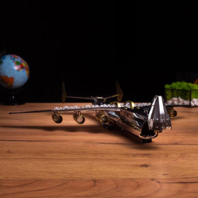 Конструктор Metal Time Колекцiйна модель Ukrainian Dream Exclusive Edition Ан-225 Мрія зібрана двокольорова (MT001EE/READY) Вінниця - фото 9