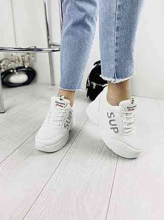 No brend Кросівки жіночі 189-5 білі (весна-літо, сітка+еко-шкіра) (3171) 37р.38р.39р. Коломыя