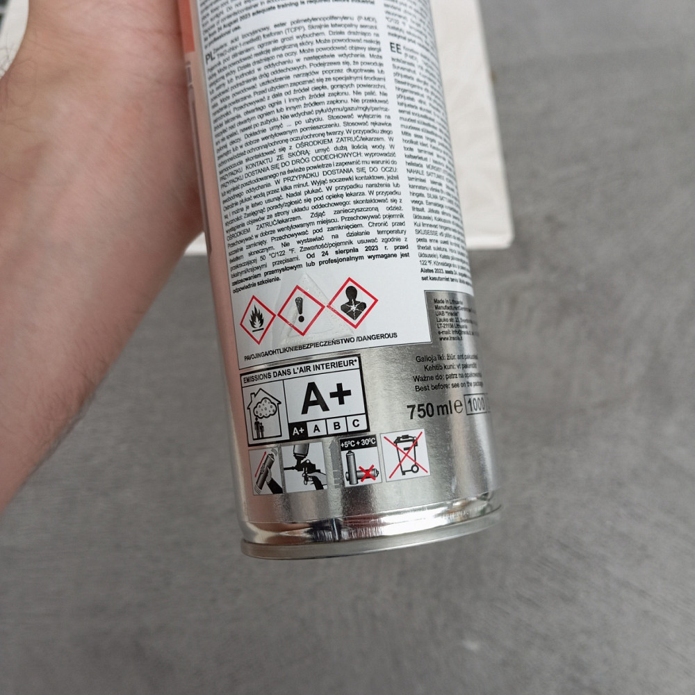 Клей-піна INSOLA 1 Minute Fix 750 мл Киев - изображение 4