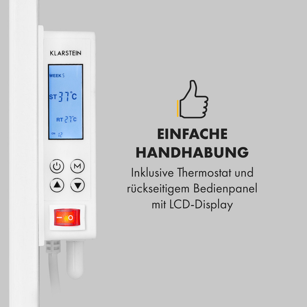 Инфракрасный обогреватель Wonderwall Earth 80x60см 550Вт настенный белый (Германия, читать описание) Ровно - изображение 4